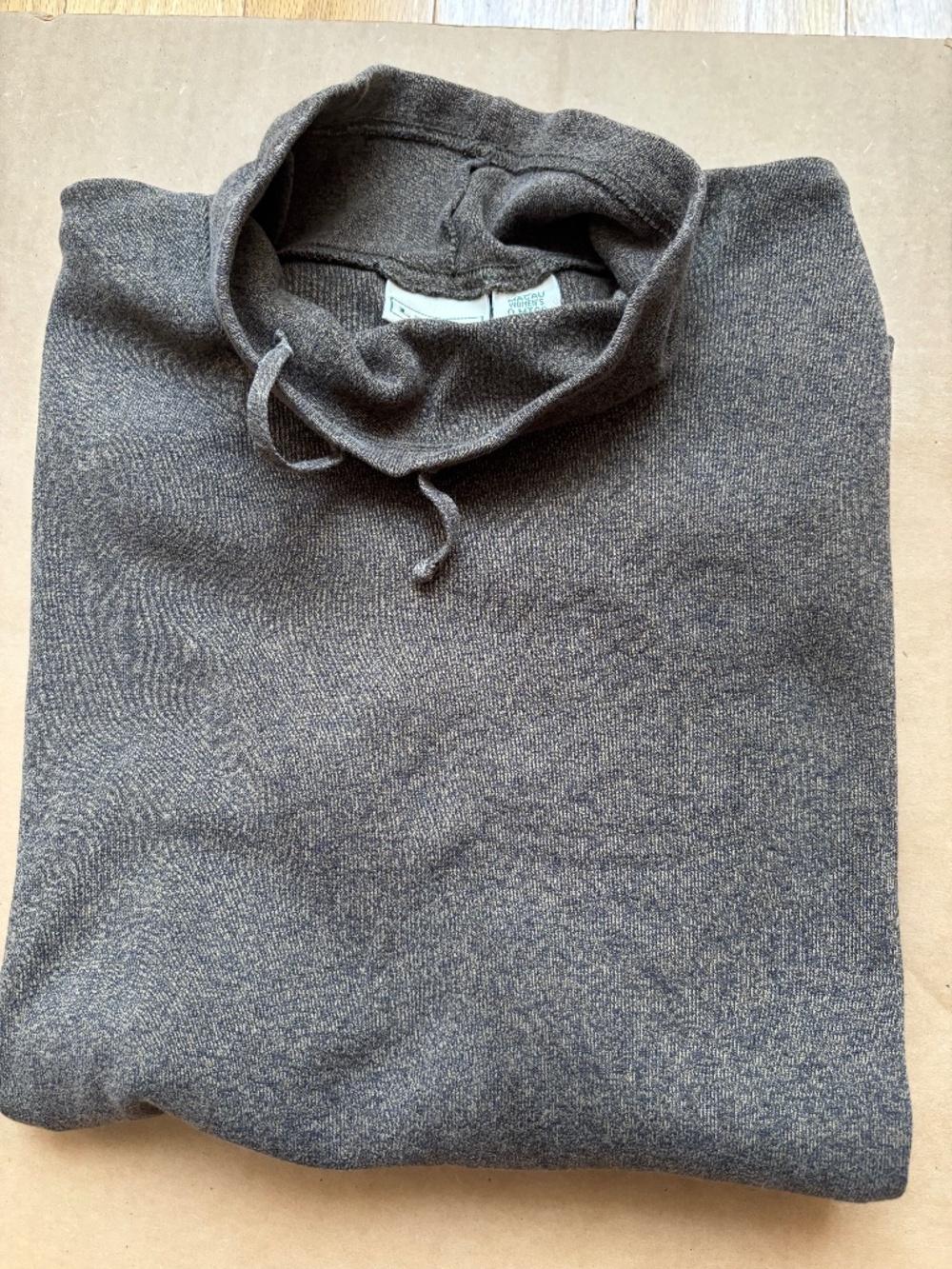 L.L. Bean Women’s Brown Funnel Neck Pullover Sweater - Size Medium